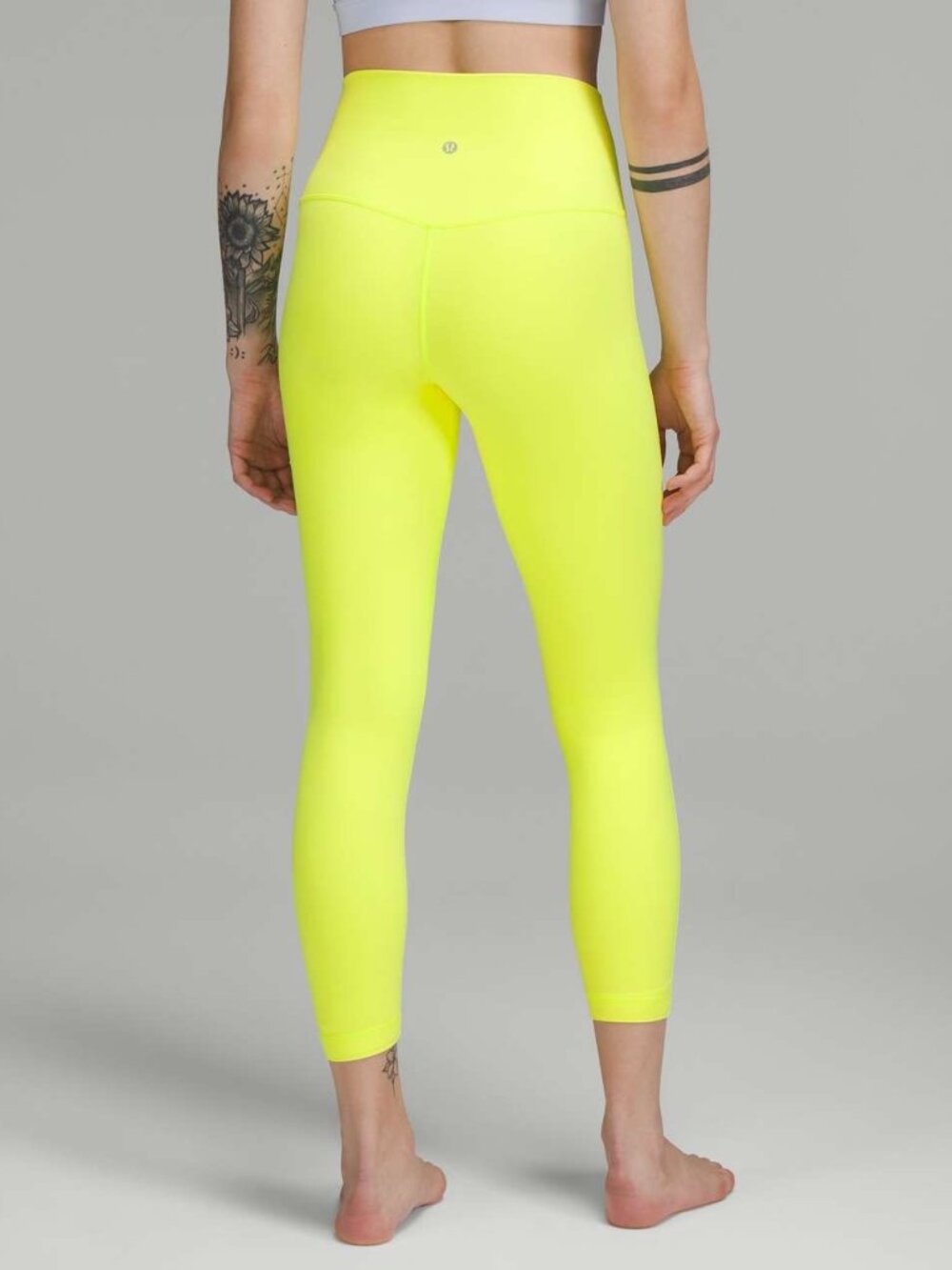 Lululemon Align High-Rise Pant 25" Faded Zap Size 4 Double Lined